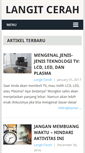 Mobile Screenshot of langitcerah.com